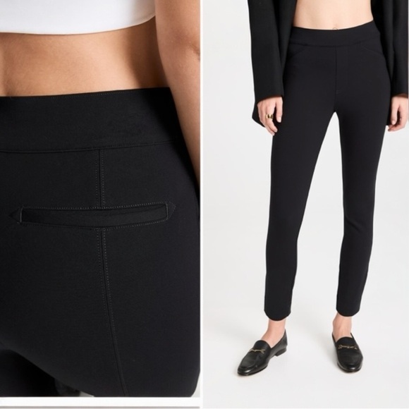 SPANX Backseam Skinny Pull-On Shaping Stretch Ankle Pants Size Medium New - Picture 5 of 10